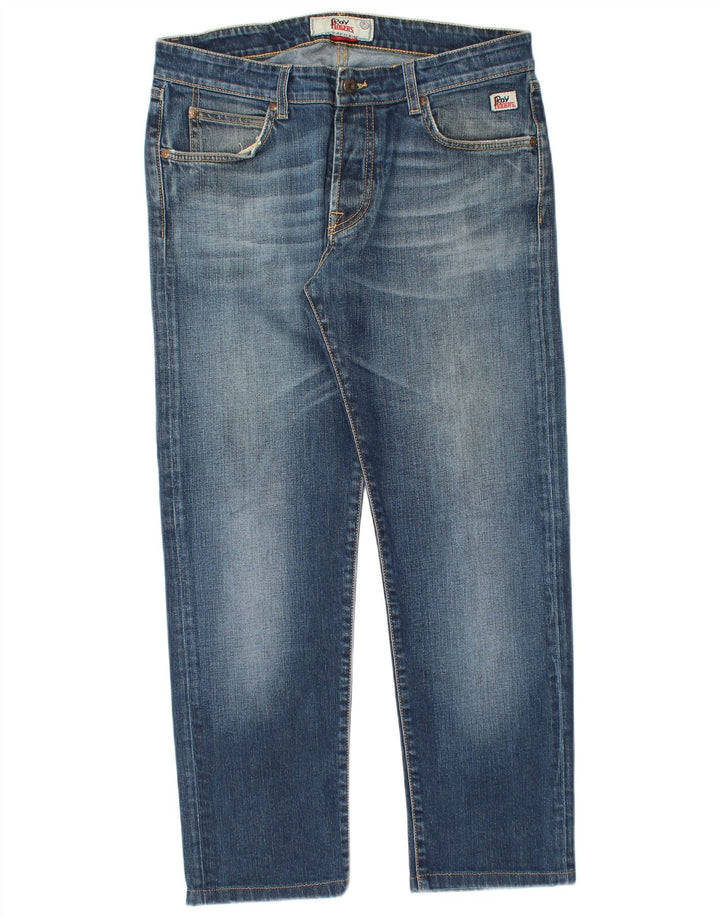 Męskie jeansy slim Roy Rogers W32 L27 Niebieskie