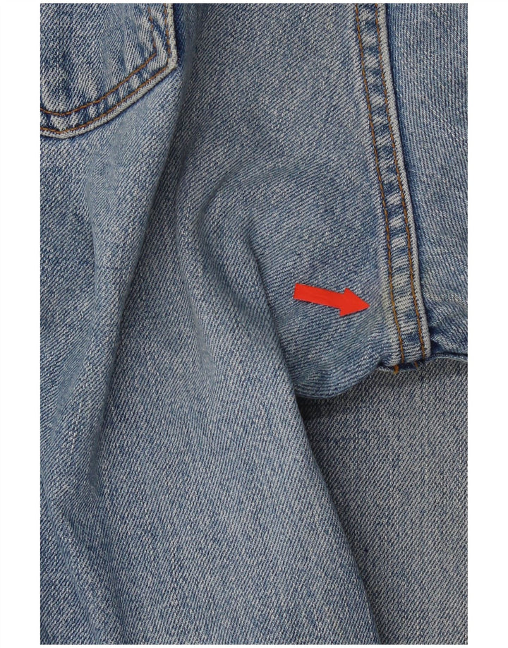 Męskie jeansy Levi's 595 Straight W34 L28 Niebieskie bawełniane