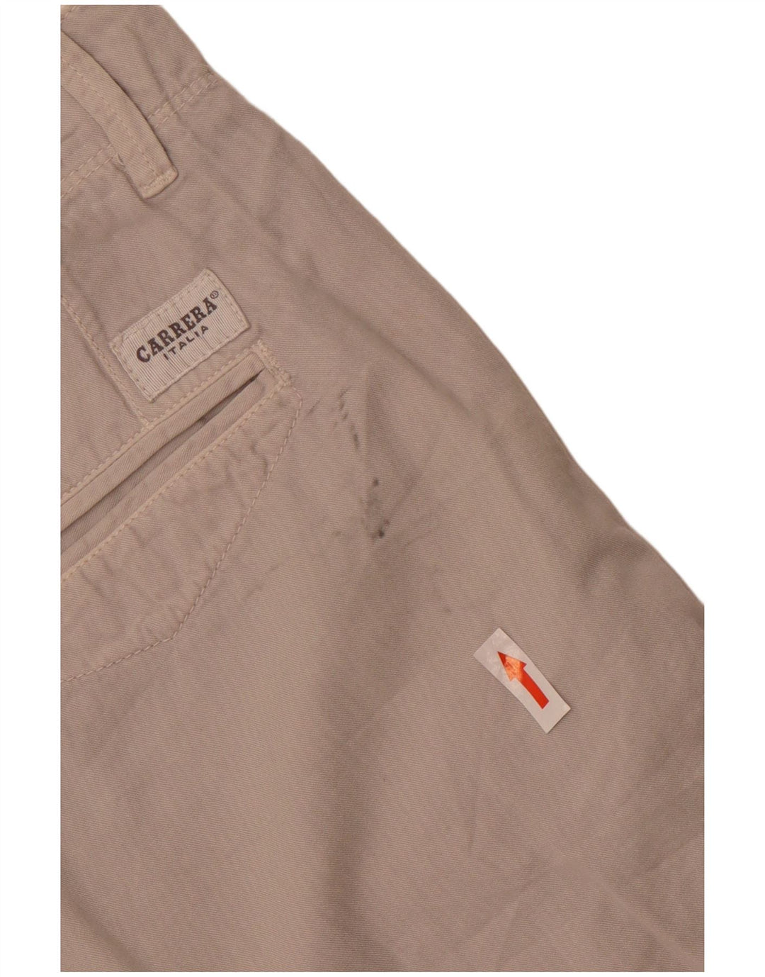 Męskie spodenki Chino Carrera IT 56 3XL W38 Szara bawełna