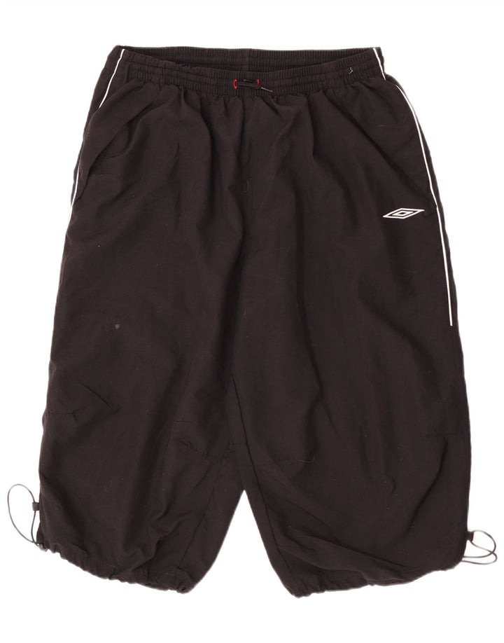 Męskie bermudy sportowe Umbro 2XL, czarny poliester