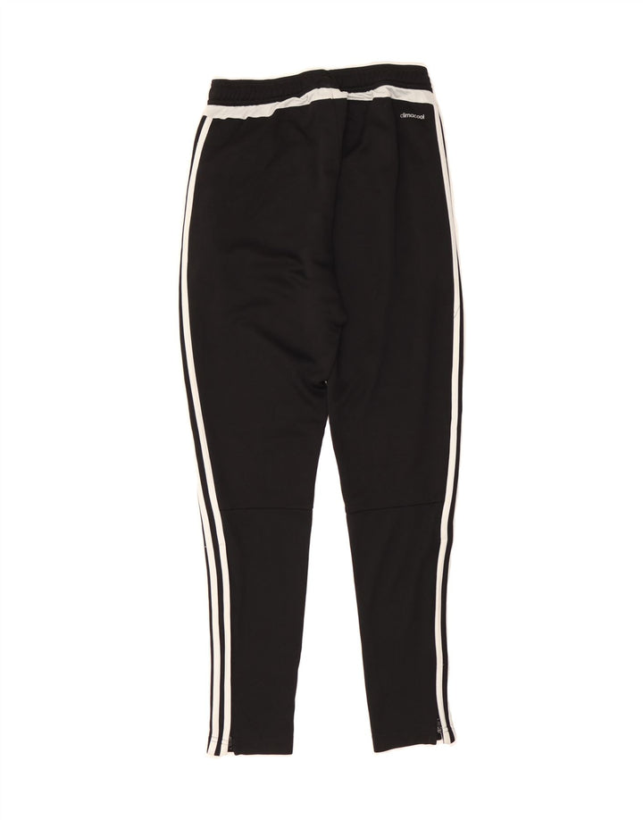 ADIDAS Womens Climacool Tracksuit Trousers UK 8 Small Black Polyester Vintage Adidas and Second-Hand Adidas from Messina Hembry 