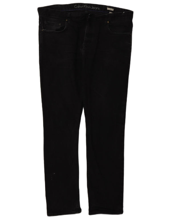 Calvin Klein Męskie Mince Slim Jeans W38 L33 Granatowa bawełna