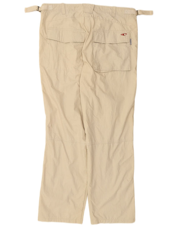 Męskie proste spodnie chino O'NEILL W33 L28 beżowa bawełna