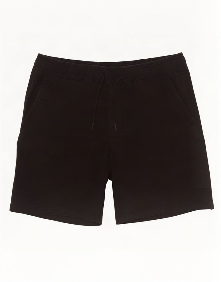 Męskie spodenki chino Zara XL W34, czarne, bawełniane