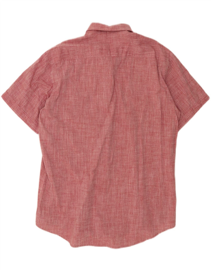 CARRERA Mens Short Sleeve Shirt 2XL Red Cotton Vintage Carrera and Second-Hand Carrera from Messina Hembry 