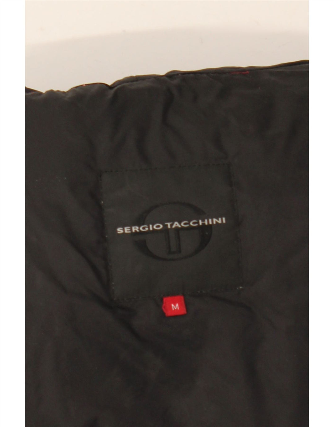 Damski płaszcz ocieplany Sergio Tacchini UK 14, średni czarny nylon