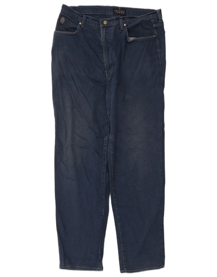 Damskie jeansy zwężane Trussardi IT 46 Large W32 L28 Niebieskie