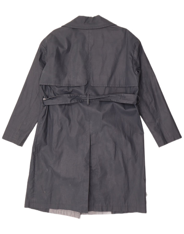 Hobbs Damski trencz oversize UK 10 Small, czarny, bawełniany