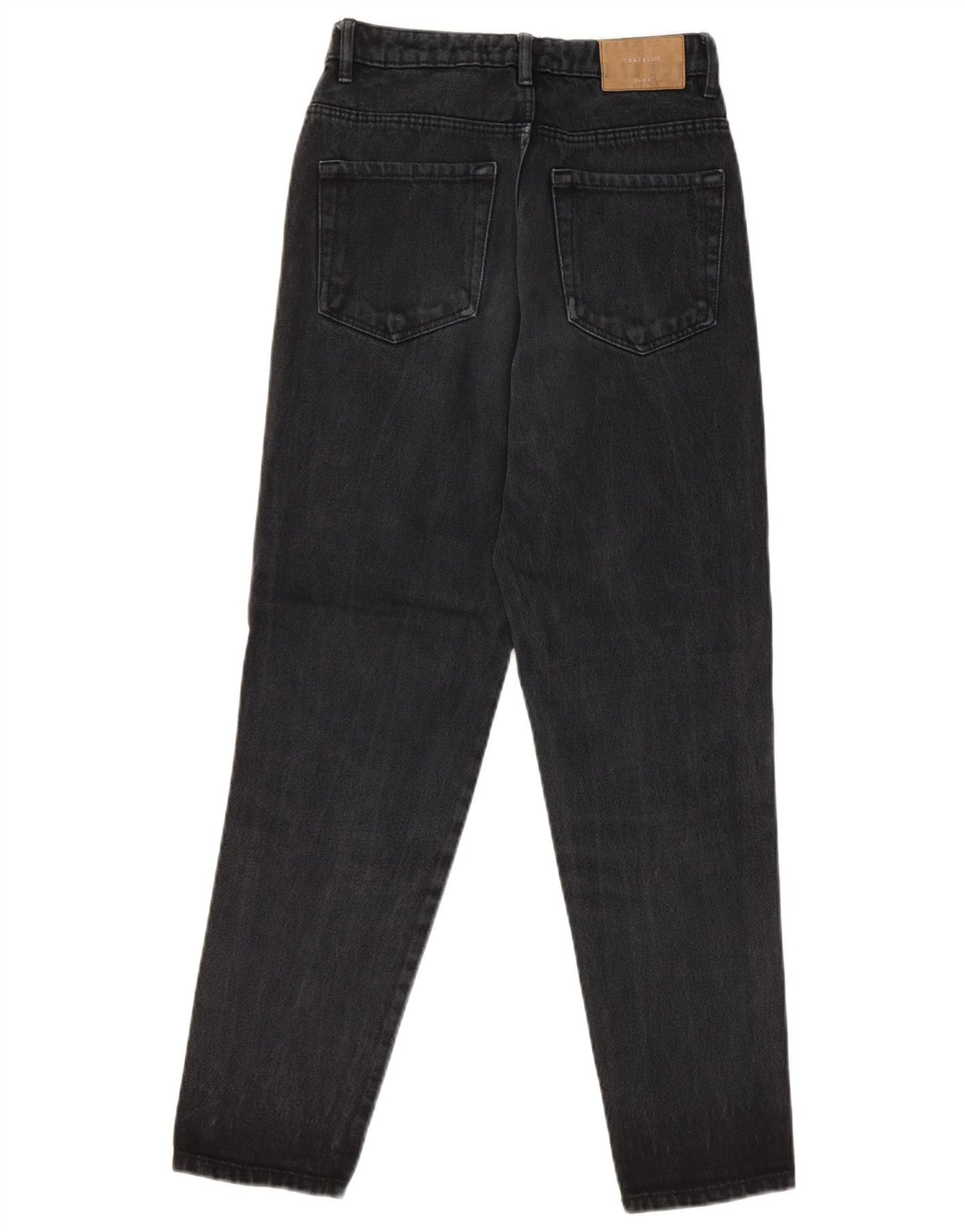 Damskie jeansy z wysokim stanem ZARA EU 32 2XS W22 L26 czarne