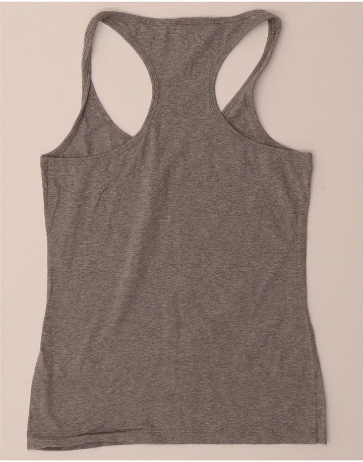 CHAMPION Womens Heritage Fit Vest Top UK 12 Medium Grey Vintage Champion and Second-Hand Champion from Messina Hembry 