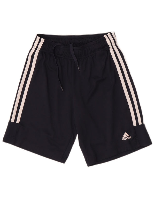 Spodenki sportowe chłopięce Adidas Aeroready 9-10 lat, granatowe, poliestrowe