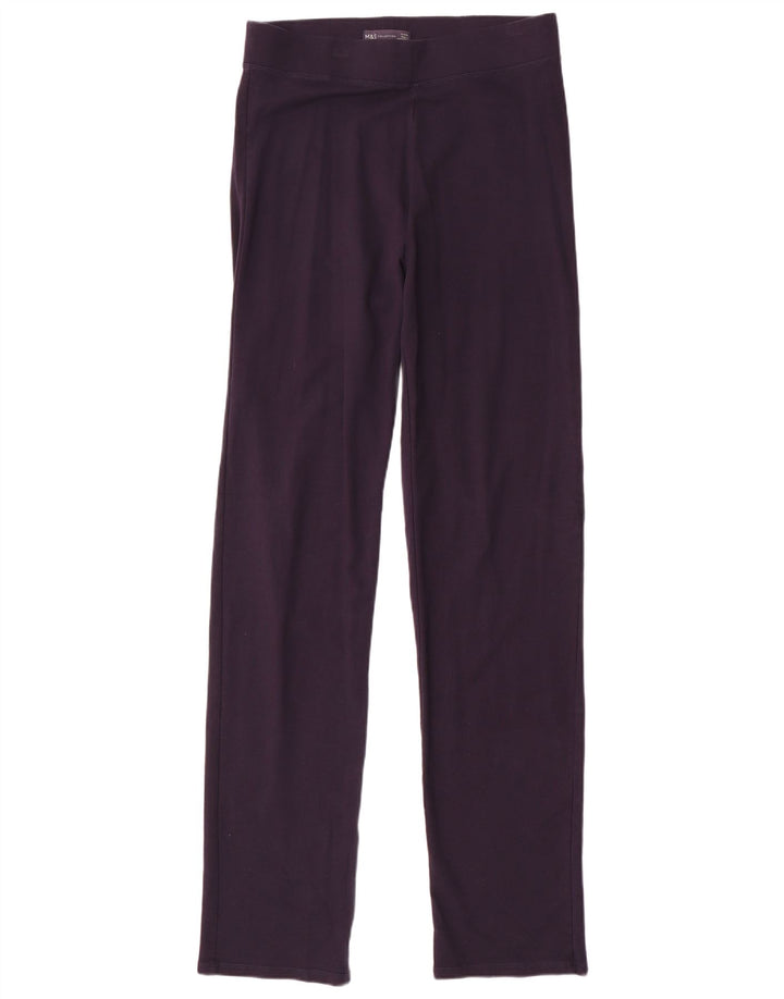 Legginsy damskie MARKS & SPENCER UK 12, średnie, granatowe, bawełniane