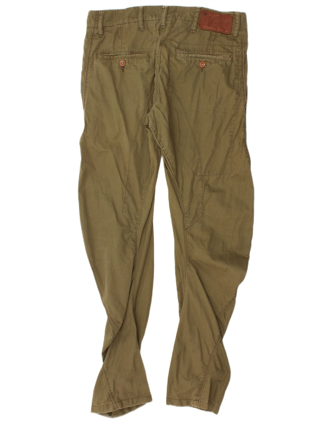 Męskie bananowe spodnie chino G-STAR W32 L32 Khaki, bawełna