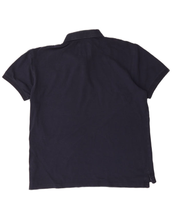 Crew Clothing Męska koszulka polo XL, granatowa, bawełniana