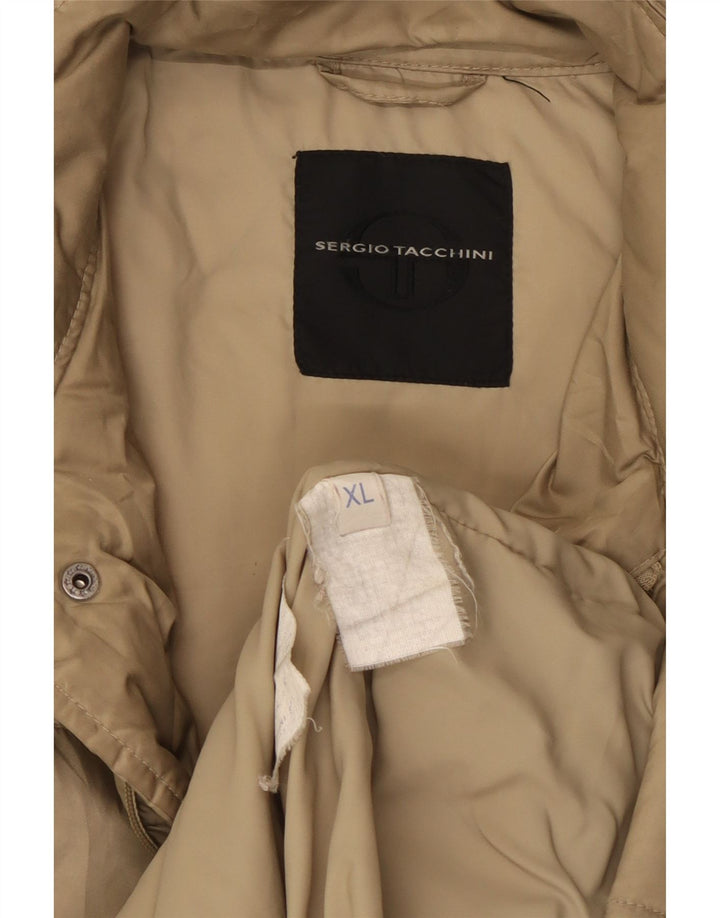 Męska ocieplana kurtka Sergio Tacchini UK 42 XL, beżowa