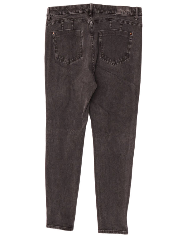 Marks & Spencer Damskie The Magic Skinny Jeans UK 16 Duże W34 L28 Czarne