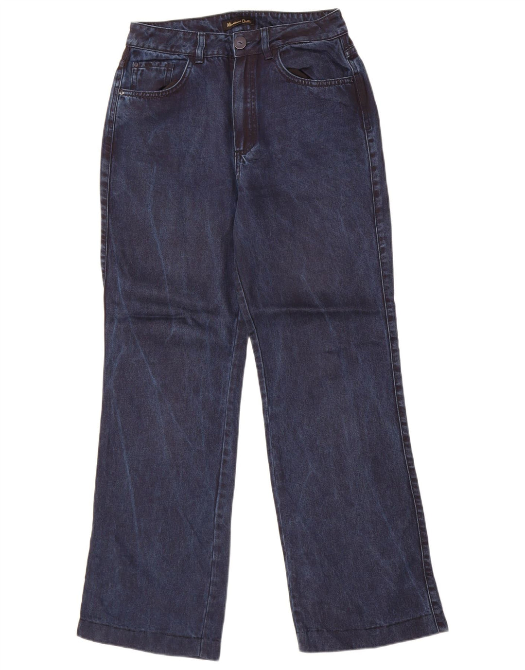 Damskie jeansy Bootcut Massimo Dutti EU 36 XS W26 L29 Granatowy Lyocell