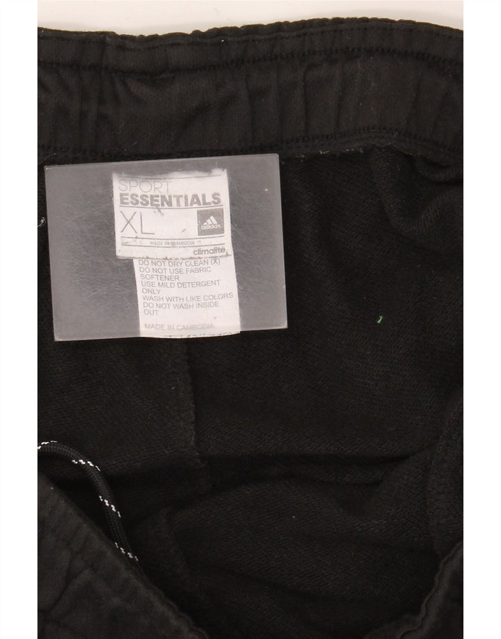Męskie spodnie dresowe Adidas Climalite Joggers XL Czarny poliester