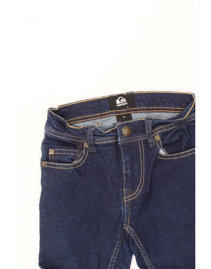 QUIKSILVER Boys Slim Jeans 5-6 Years Blue Cotton Vintage Quiksilver and Second-Hand Quiksilver from Messina Hembry 