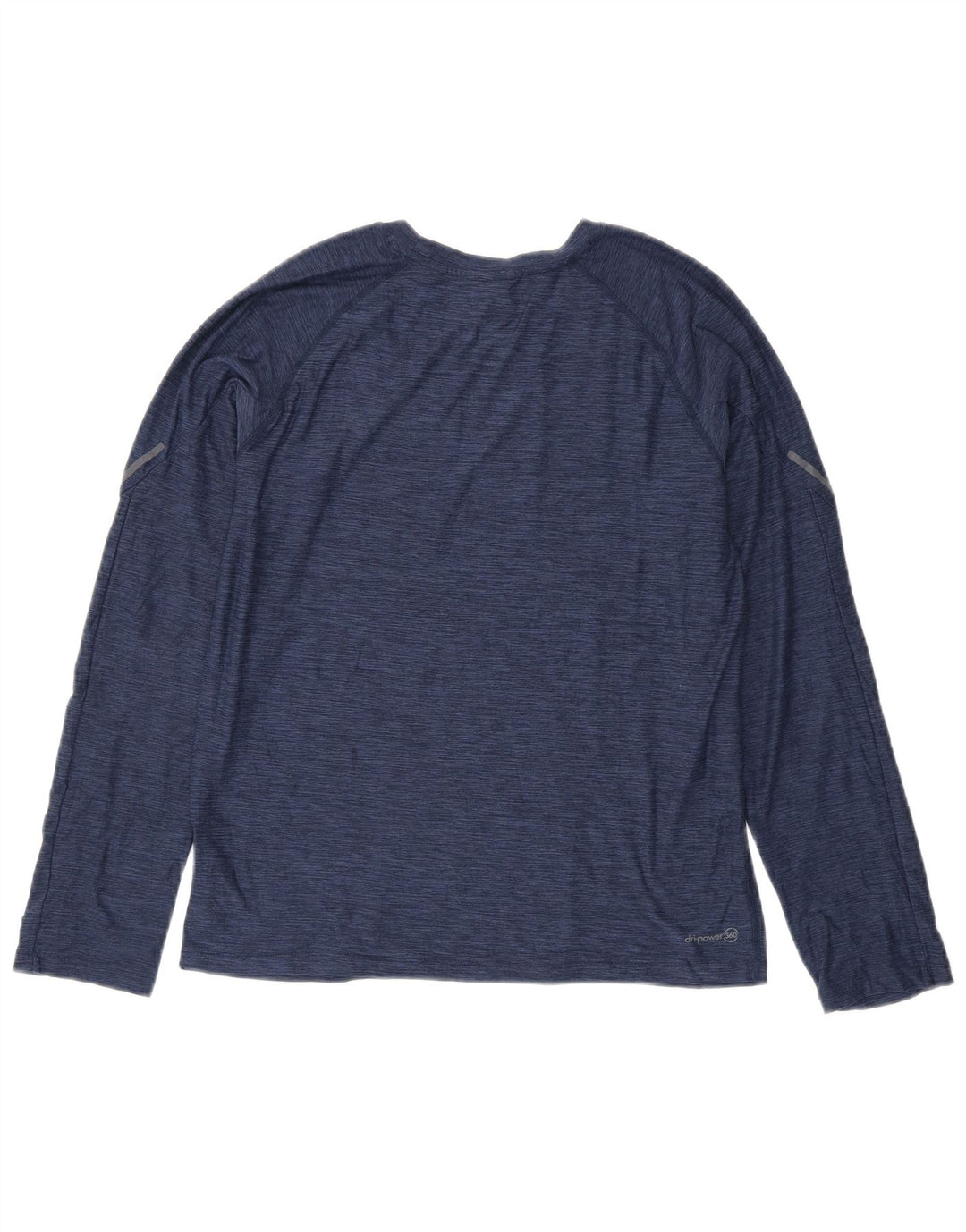 Top chłopięcy Russell Athletic z długim rękawem, 14-15 lat, XL, granatowy, nakrapiany