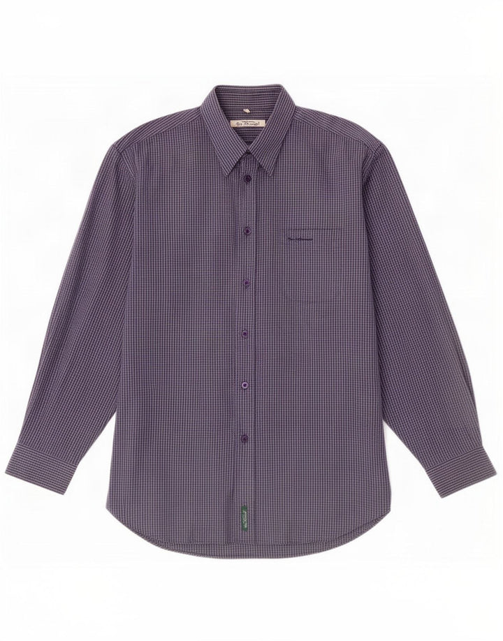 Koszula męska Ben Sherman 4XL w granatową kratkę