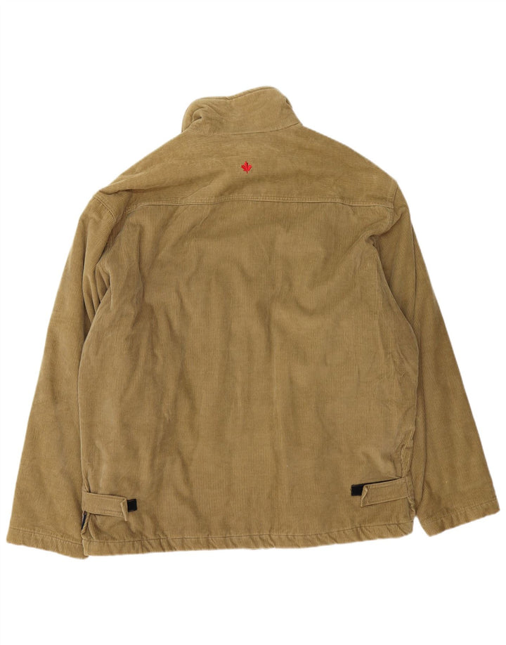 Kanadyjska męska kurtka sztruksowa UK 42 XL Khaki
