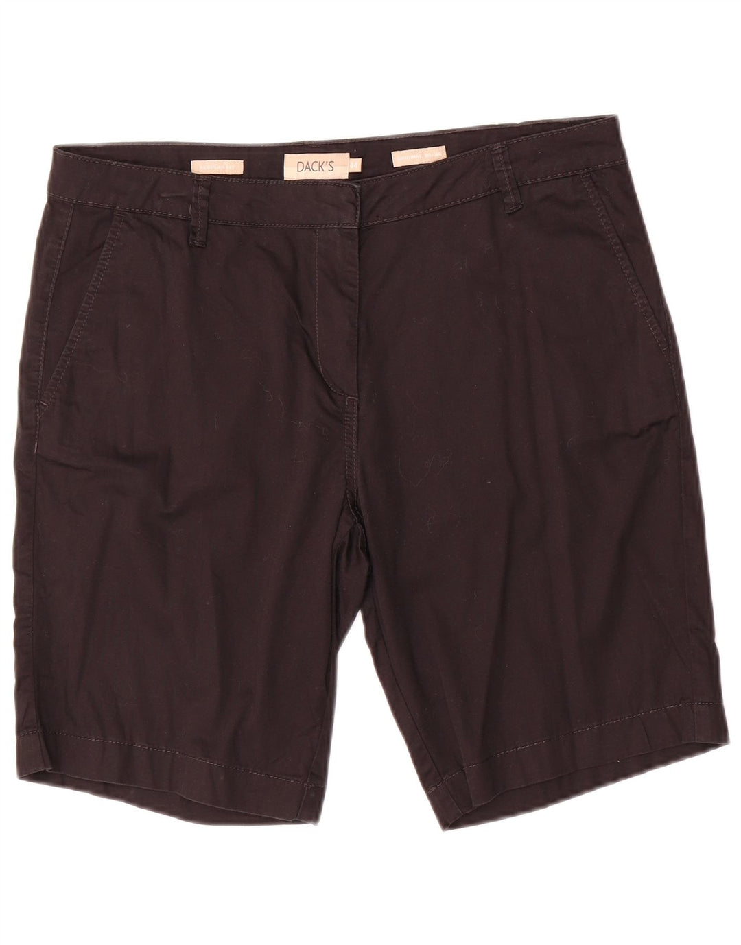 DACK'S Womens Regular Fit Chino Shorts EU 44 XL W34  Black