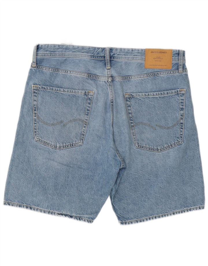 Męskie spodenki jeansowe Jack & Jones Chris, duże, W34, niebieskie, bawełniane