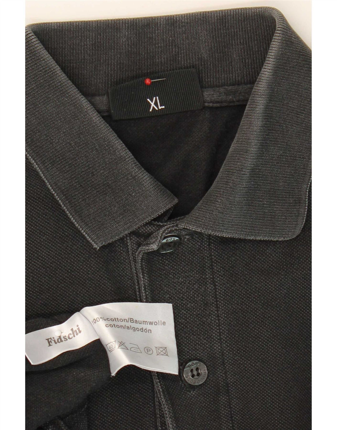 Męska koszulka polo Hugo Boss XL, czarna, bawełniana