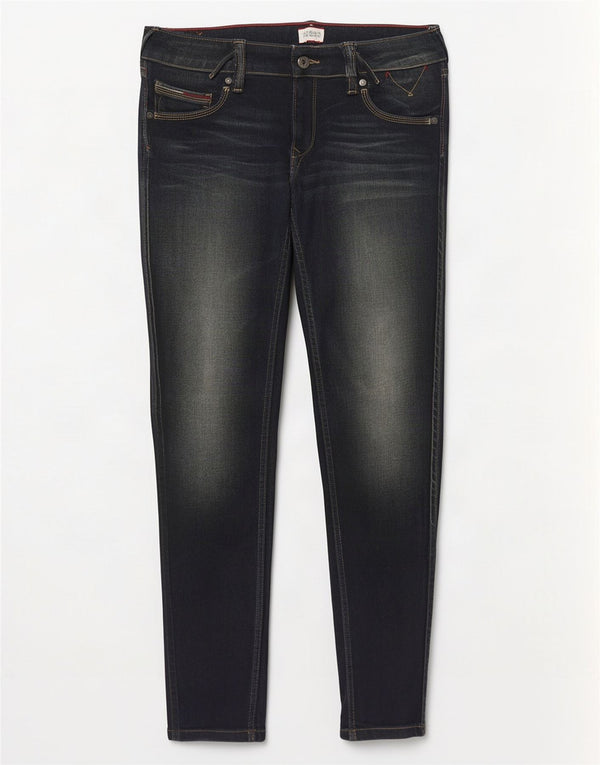 Damskie jeansy skinny Tommy Hilfiger W32 L30 Granatowa bawełna