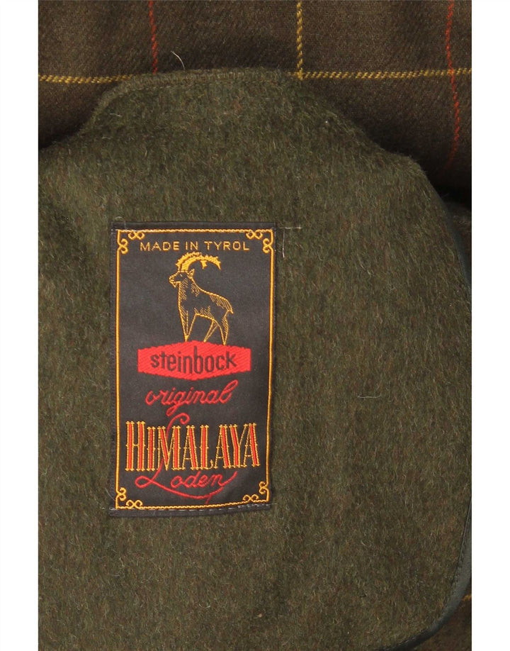Płaszcz męski Steinbock IT 48, średnia wełna khaki