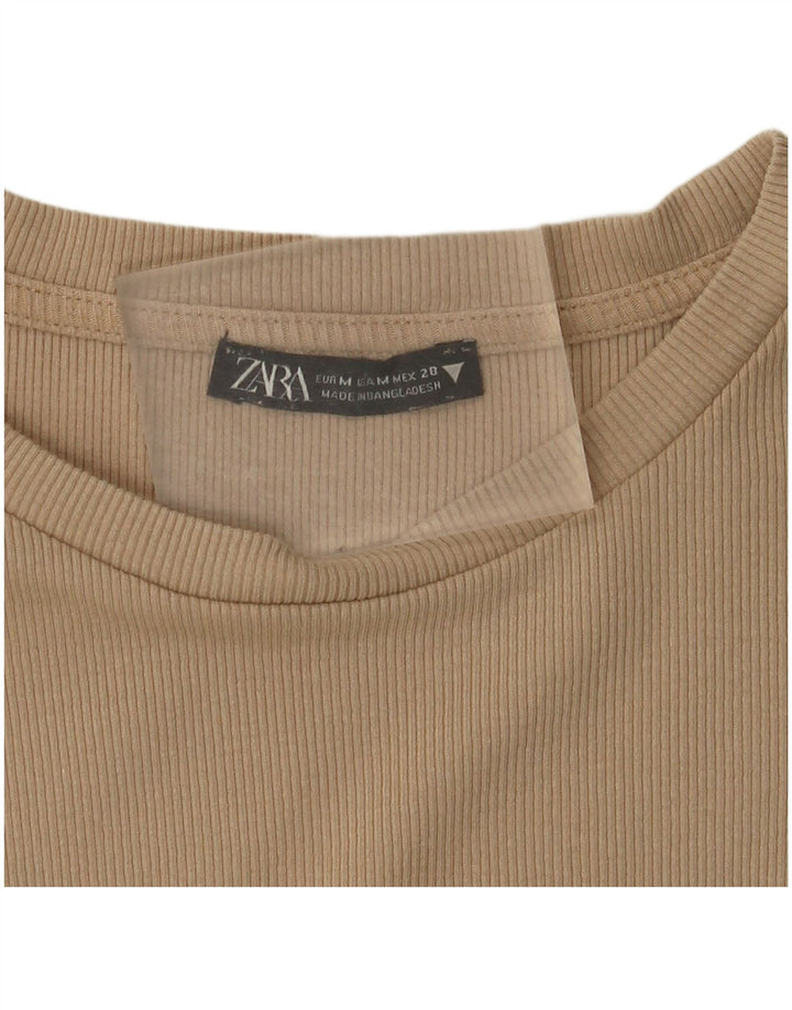 Body damskie Zara UK 12 średni beż