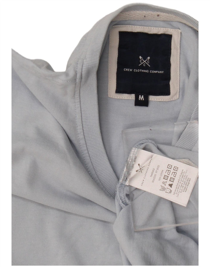 Crew Clothing Męski T-shirt Top Średni Niebieski