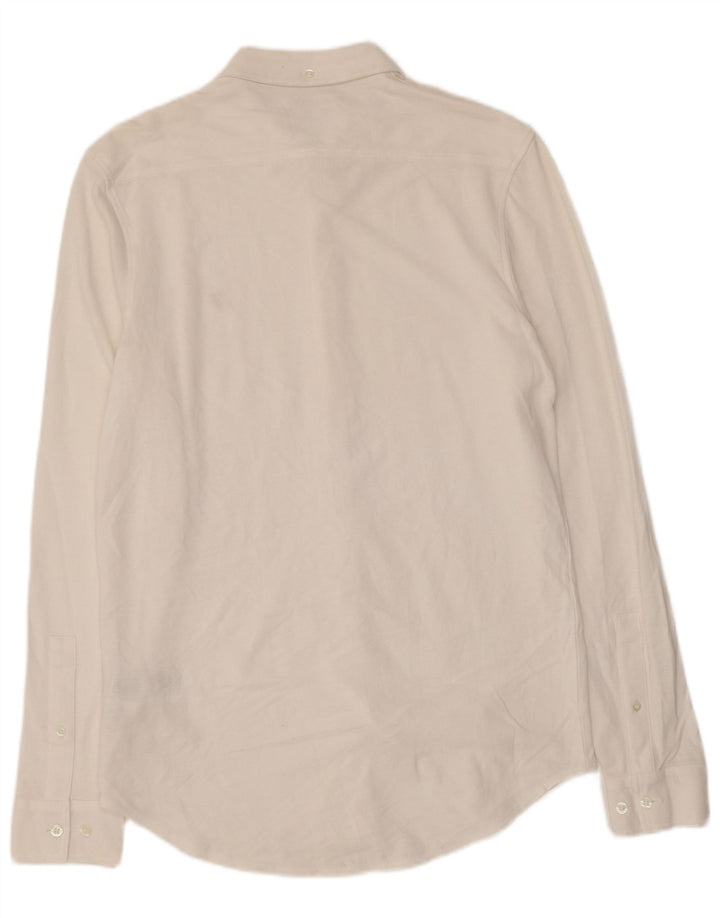 Koszula męska Farah, średnia, biała, bawełniana