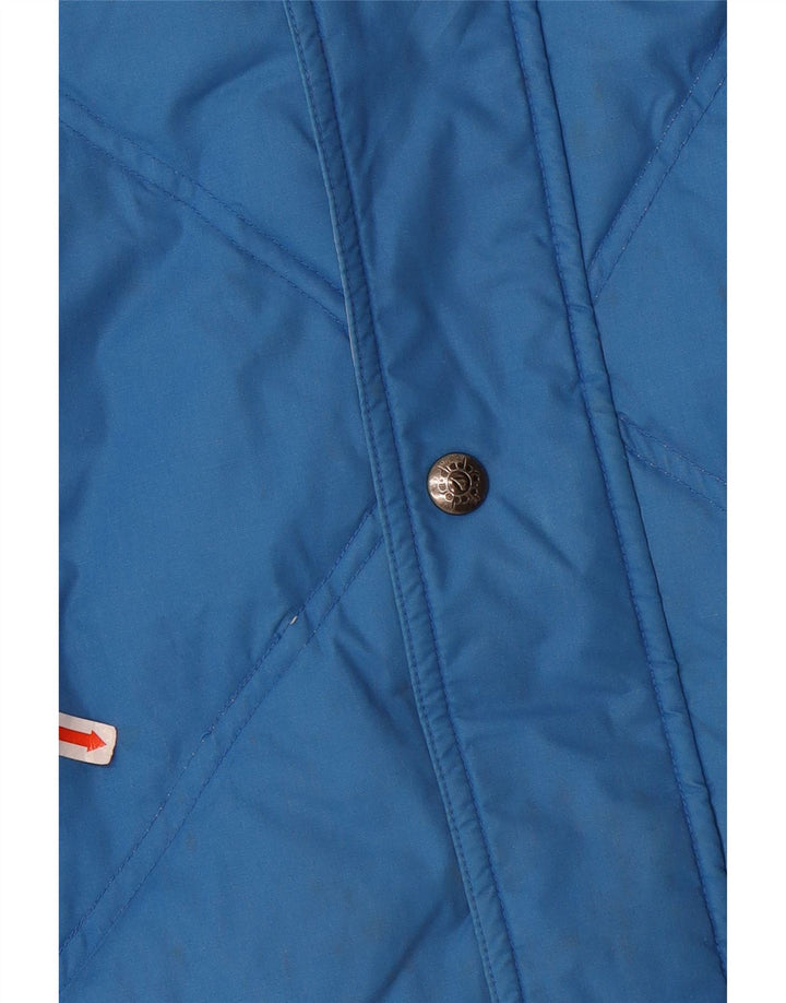 DIADORA Mens Oversized Quilted Padded Jacket UK 42 XL Blue Vintage Diadora and Second-Hand Diadora from Messina Hembry 