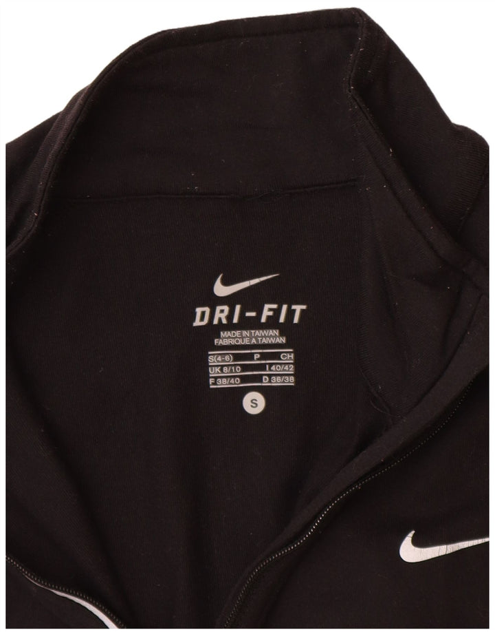 Damski dres Nike Dri Fit z pulowerem, UK 8/10, mały, czarny nylon
