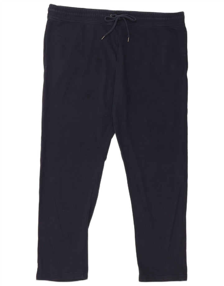 Męskie spodnie dresowe Marks & Spencer Regular, 2XL, granatowe, bawełniane