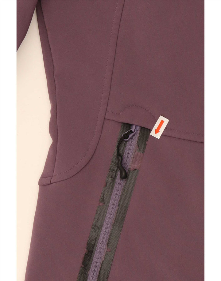 Damska kurtka wiatrówka Jack Wolfskin UK 8, mały, fioletowy poliester