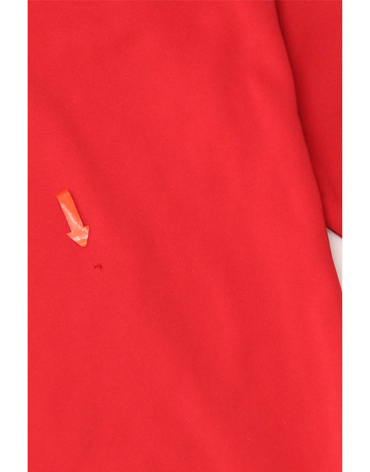 Chłopięca bluza z kapturem Nike Dri Fit, duża, czerwona, poliester, 12-13 lat