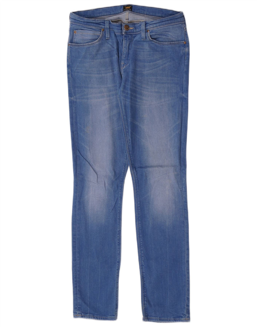 Damskie jeansy Lee Jade Slim W31 L31 Niebieskie bawełniane