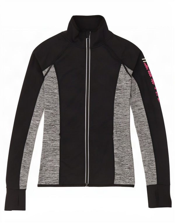 Damska kurtka dresowa Superdry Graphic UK 6 XS w kolorze czarnym