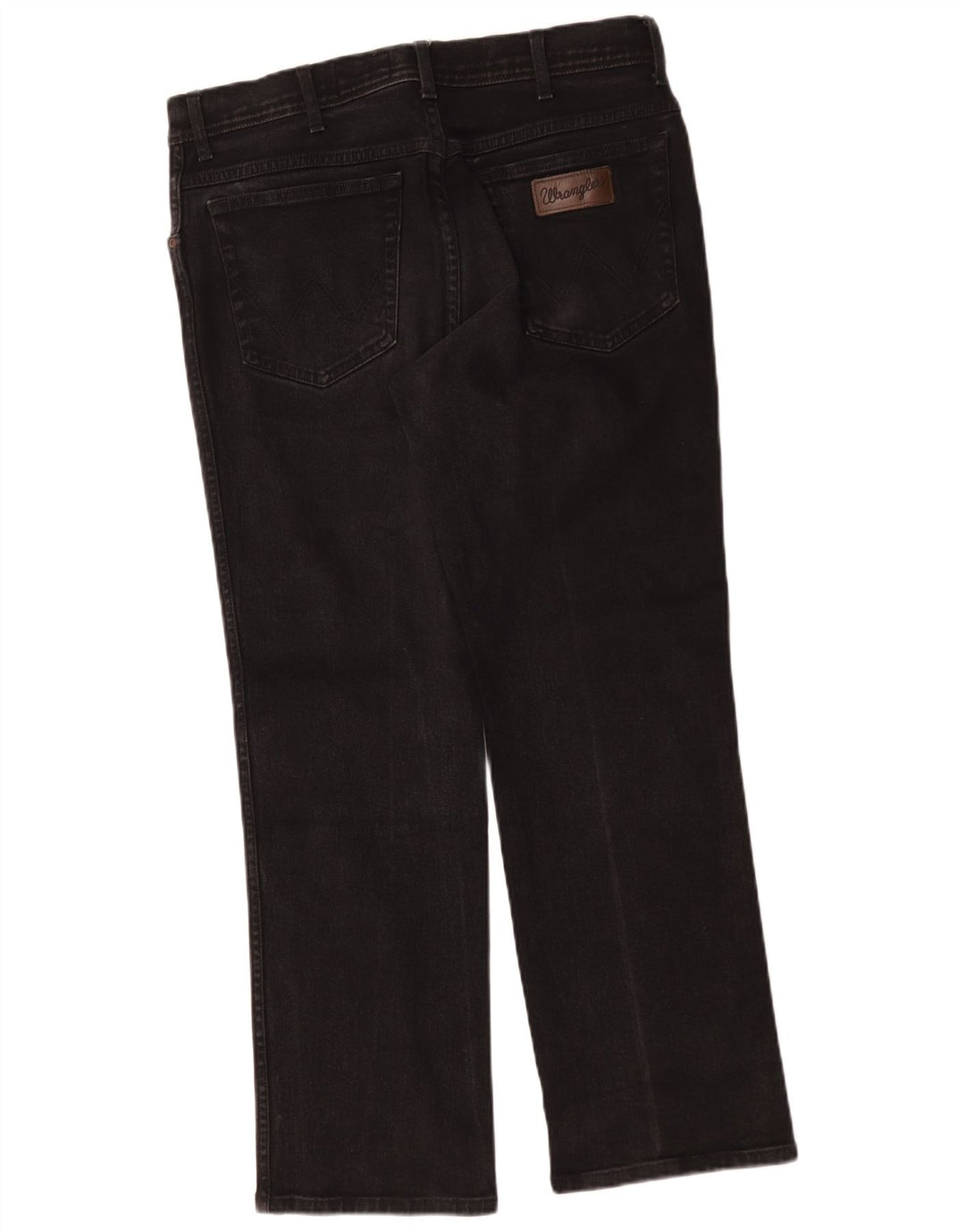 Męskie jeansy Wrangler Texas Straight W35 L30, czarne, bawełniane