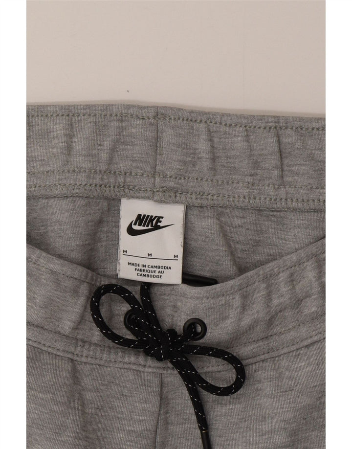 Męskie spodnie dresowe Nike, średnioszare, bawełniane