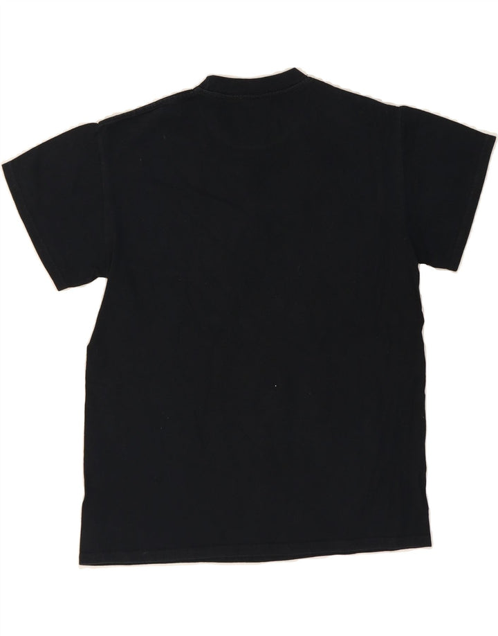 HARLEY DAVIDSON Mens Graphic T-Shirt Top Small Black Cotton Vintage Harley Davidson and Second-Hand Harley Davidson from Messina Hembry 