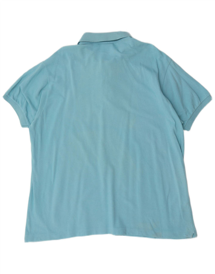 Męska koszulka polo Lacoste, rozmiar 8, 3XL, niebieska, bawełniana