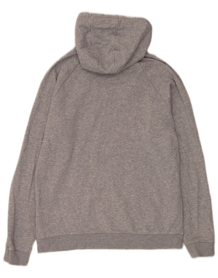 Męski sweter z kapturem Under Armour, średnioszary, bawełniany w plamki