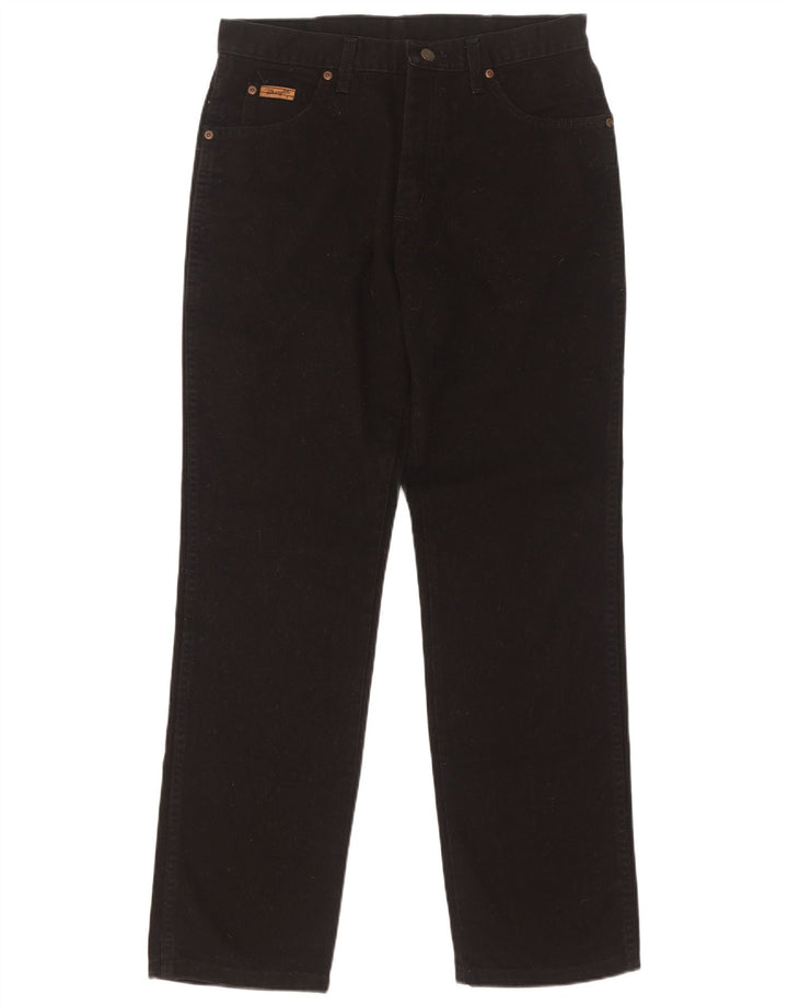 Męskie jeansy Wrangler Texas Straight W33 L32, czarne, bawełniane