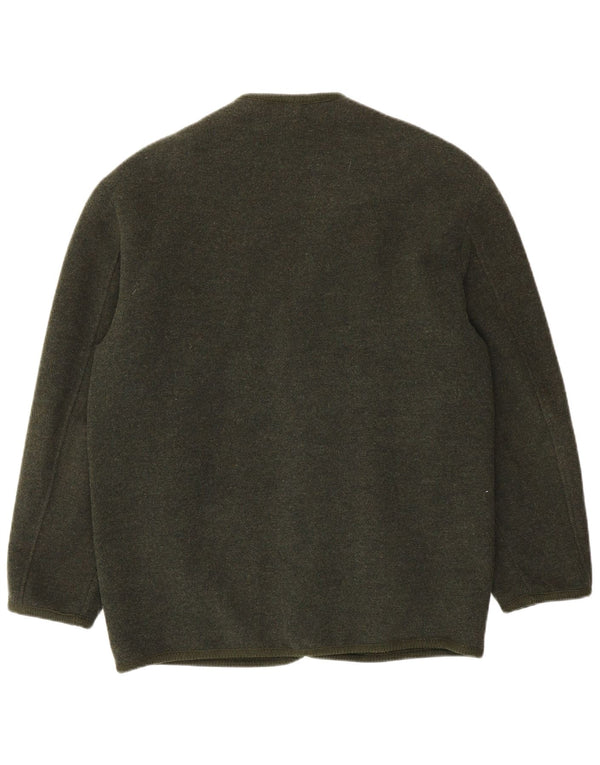 Męska marynarka Pierre Cardin zapinana na 3 guziki IT 56 3XL Zielona wełniana sportowa