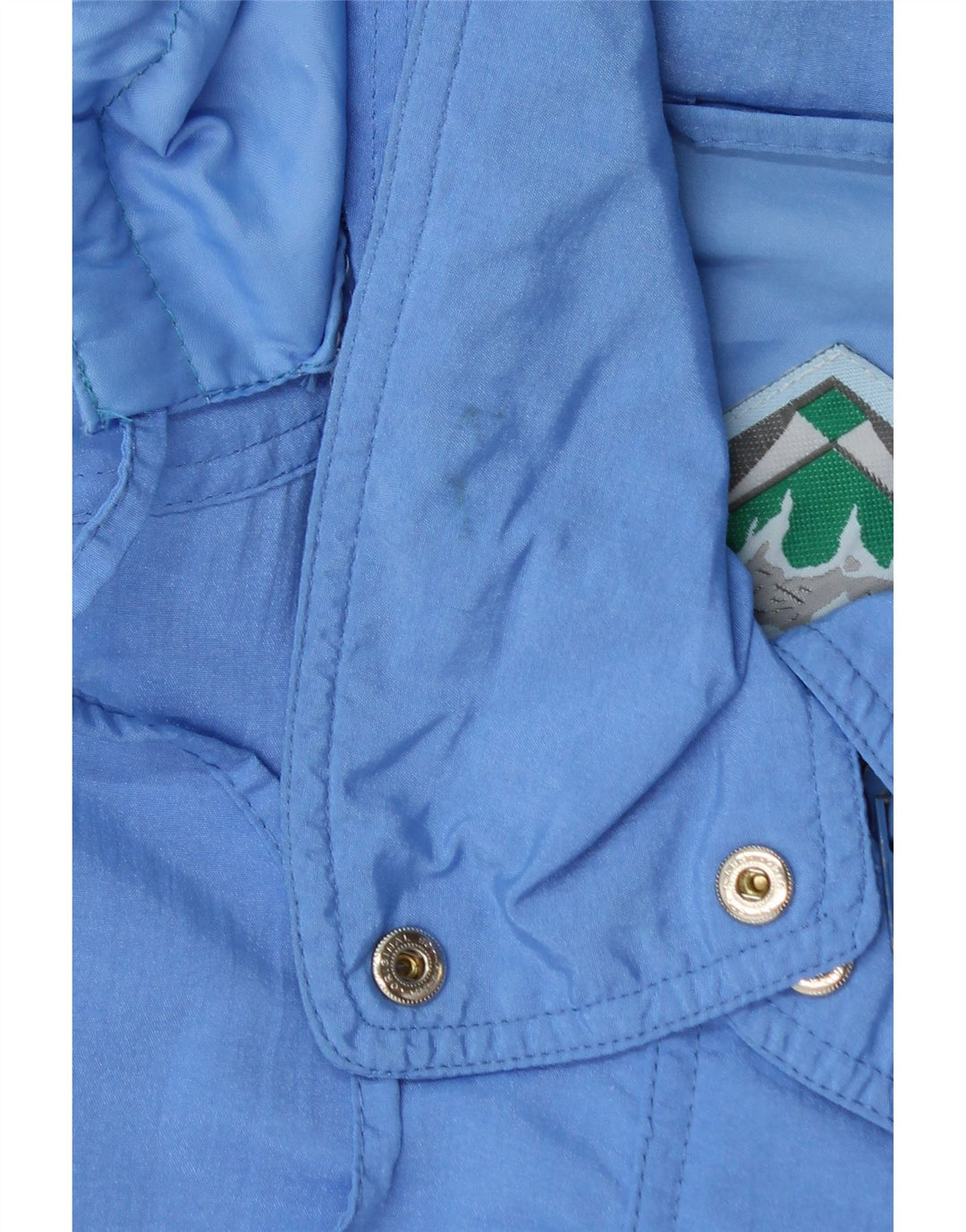 KLEPPER Womens Gore-Tex Oversized Windbreaker Jacket UK 12 Medium  Blue Vintage Klepper and Second-Hand Klepper from Messina Hembry 