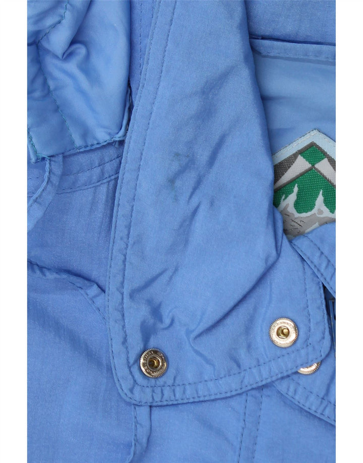 KLEPPER Womens Gore-Tex Oversized Windbreaker Jacket UK 12 Medium  Blue Vintage Klepper and Second-Hand Klepper from Messina Hembry 